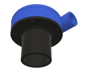 Small Turbocharger  3D print model