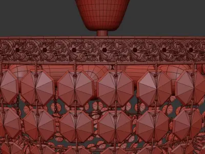 Chandelier Favola E  1 3 50 502 G Corona render 3D model