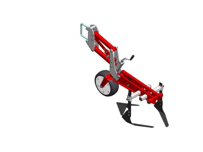 WG 0002 - Complete range of 45 inter-row cultivators 3D model