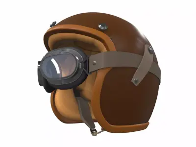 Motorcycle helmet mh-12 3D model