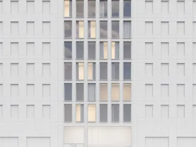 Modern building fasade 3 3D model