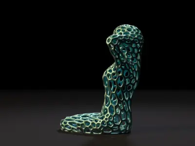 Mermaid 3D print model