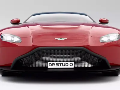 Aston martin vantage 3D model
