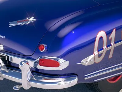 Hudson Hornet 1951-1954 3D model