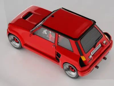 Renault 5 Turbo Maxi 3D model