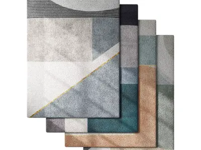 Carpet set 33 3D model
