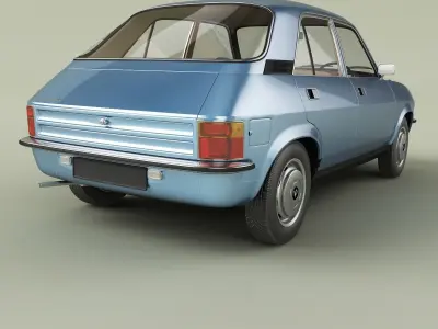 Vanden Plas 1500 3D model