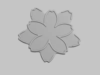 Flowers Emoji Pack 3D Printable 21 Unique Emojis 3D print model