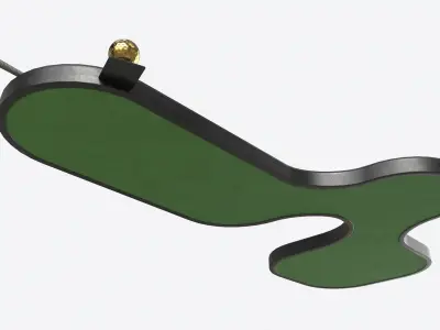 Miniature Golf Course 05 3D model