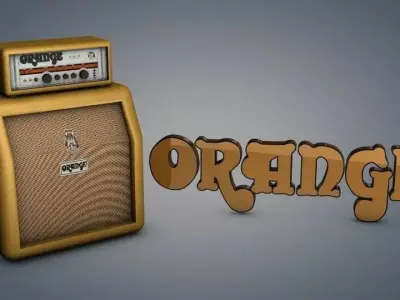 Orange Amps Free 3D model