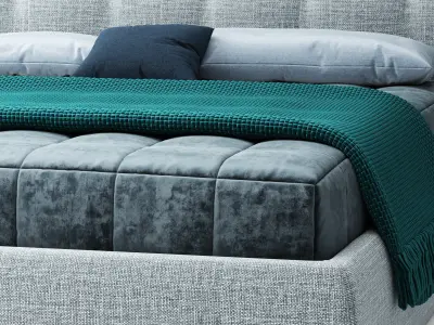 Bodema bed Sophie 3D model