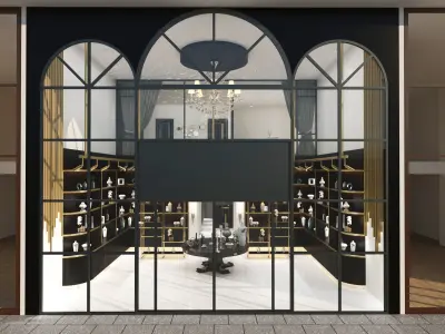 accessories gallery 3D model