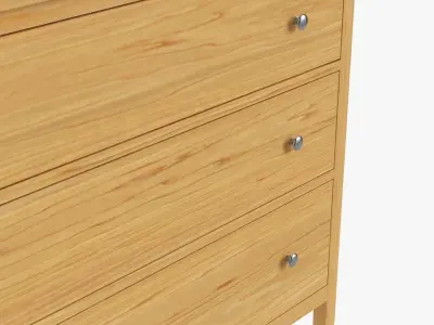 Chest of drawers 04 3D model
