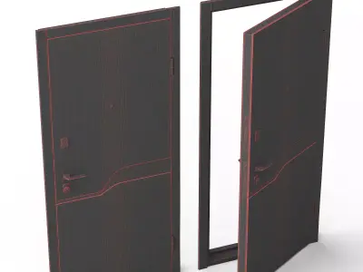 Puella Door 3D model