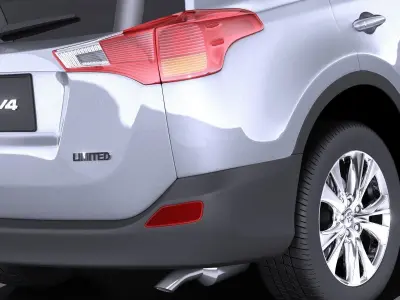 Toyota RAV4 2015 VRAY 3D model