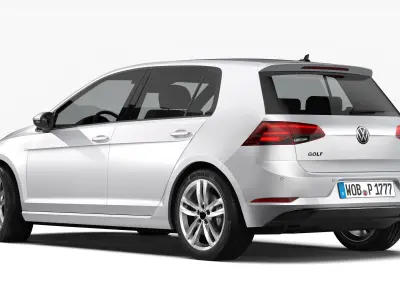 Volkswagen Golf 2017 3D model
