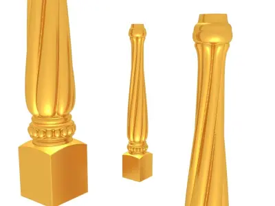 Furniture Legs Tables Chairs CNC Wood 1007 3D print model