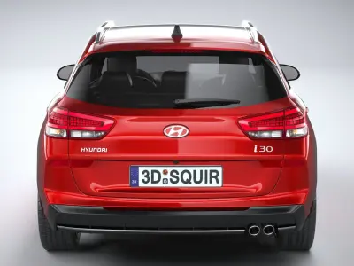 Hyundai i30 Wagon N-line 2020 3D model