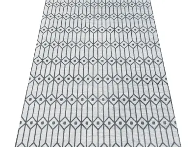 Rug Set 1800 3D model