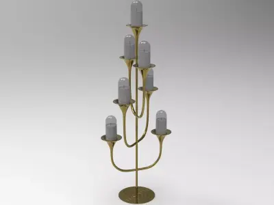 Estro Candlestick 3D model
