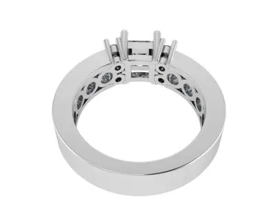 Channel Setting Ring 4009 3D print model