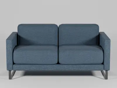 Goodland Two-Seater Sofa 168x85x84 Low-poly 3D model