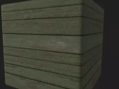 Wooden Planks Painted Dirty - Substance Texture