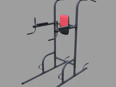 Weider Power Tower 3D model