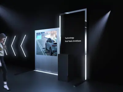 audi q4 e-tron workshop  3D model