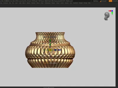 vase 3d print 374  3D print model