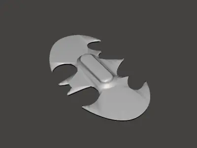 batman logo collection1966 onwards 3d models for 3dprinting  3D print model