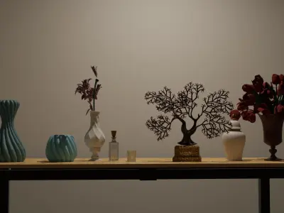 Vases Free 3D model purchase