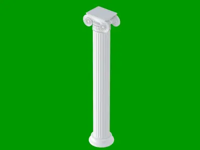 Greek Ionic 3D model