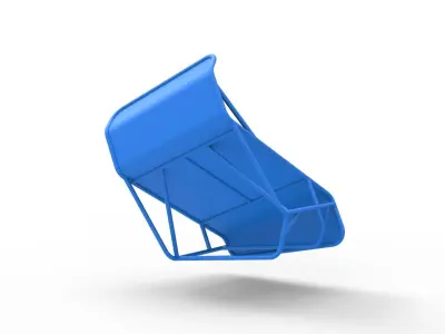 Wing of BriSCA Formula 1 Stock Car Scale 1 to 25 3D print model