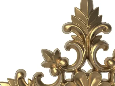  decorative pattern ready for 3D printing 3D model 185