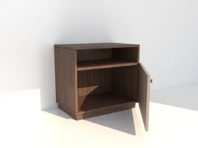 Serena Line Elegance island- cube model Low-poly 3D model