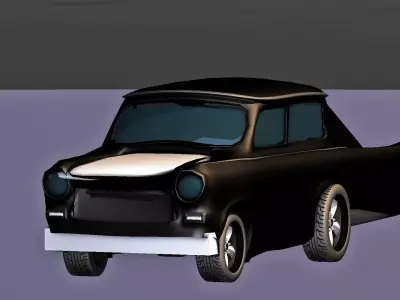 Low Poly Anatolian Truck Low-poly 3D model