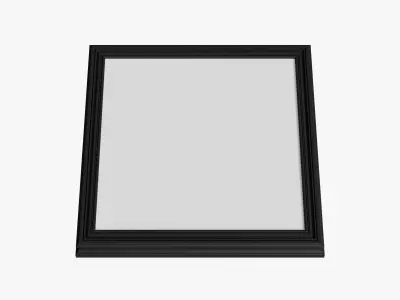 Wooden Frame Mockup 01 3D model