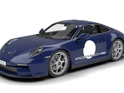 Porsche 911 S-T 2024 3D model