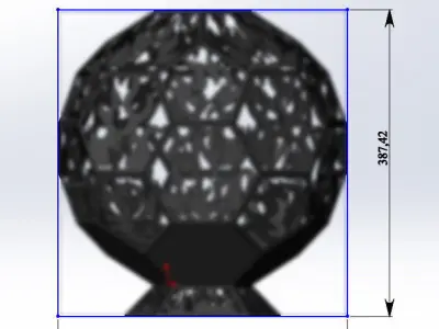 Fire bowl 3D print model