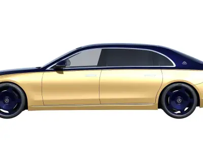 Mercedes-Maybach S680 V12  3D model