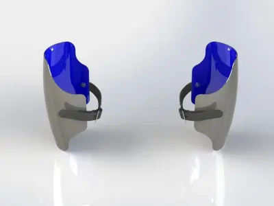 WG 7005 - The biceps armor 3D print model