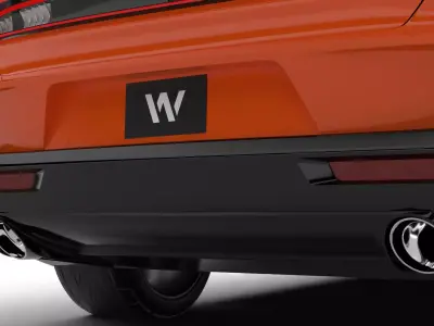 Dodge Charger Scat Pack SIXPACK 2026 3d model 3D model