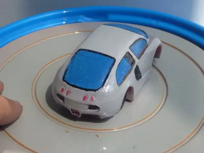 Bugatti inspired original concept car AAA 3D print model