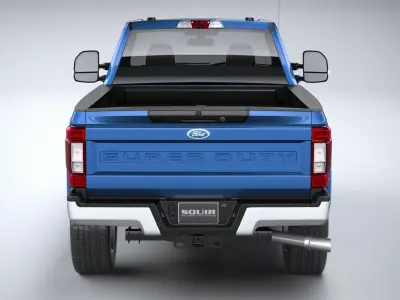F-350 Super Duty XLT 2022 3D model