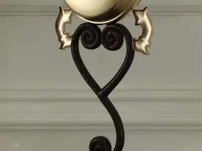 Heart clock Free 3D model