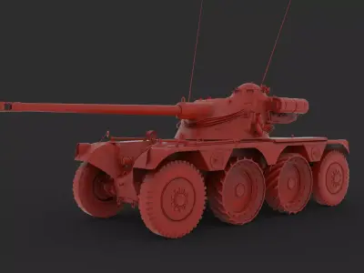 Panhard EBR 3D print model