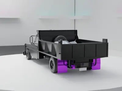 Modified Pickup Truck 3D model
