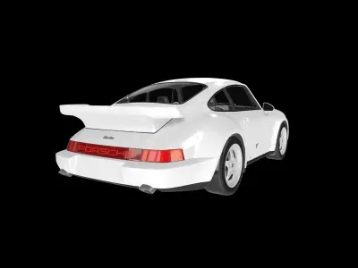 Porsche 911 Turbo  964 3D model
