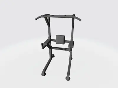 Horizontal bar 3D print model